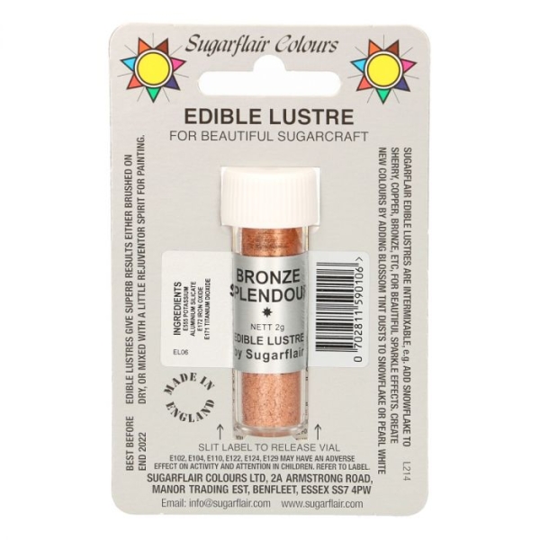 Edible Lustre - Bronze Splendour
